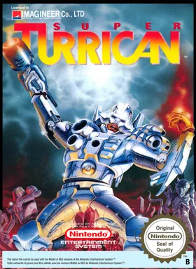 Super Turrican (Europe) box cover front